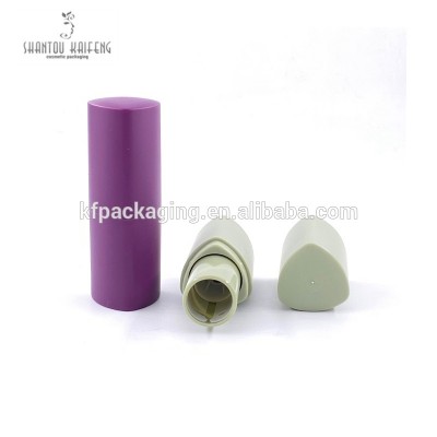 Mini Triangle purple empty lipstick tube packaging