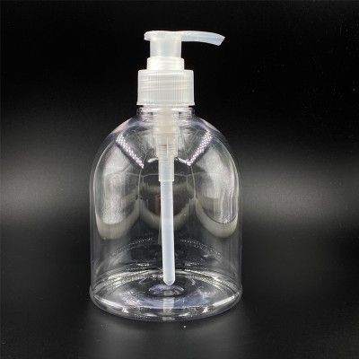 500ml Plastic pump dispenser bottles hand soap dispenser plastic bottle