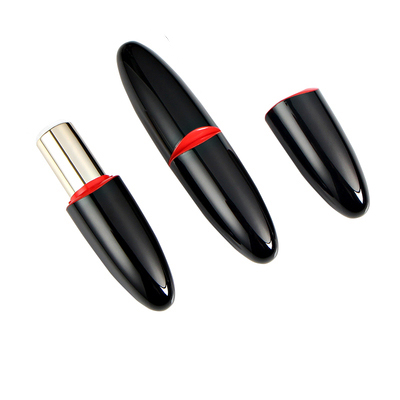 In stock Unique Wholesale bullet lipstick tube container with red lips