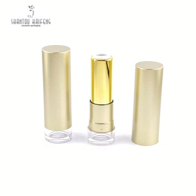 Eco Friendly Cosmetic Containers Custom Gold Empty Lipstick tube