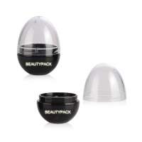 Newest plastic egg shaped lip balm container / case / jar / packaging / packing