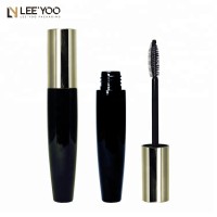 PA-1066B Metallized gold empty plastic mascara bottle