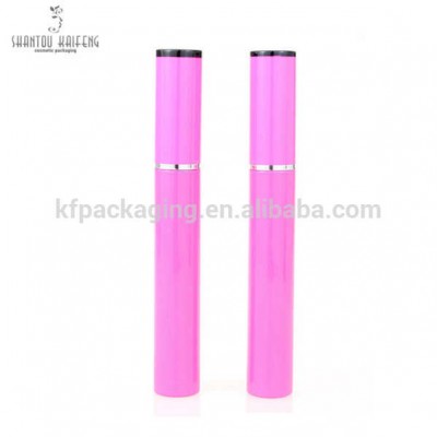 Pink Round Plastic Hair Extension Packaging Micro Tube