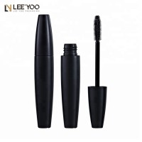 PA-1066 Luxury black empty mascara container with silicone mascara brush