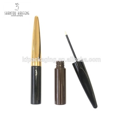 New Round Unique Gold Empty Eyeliner Tube Mascara packaging