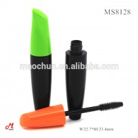 Slant cap empty mascara packaging bottle