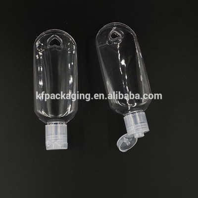 Ready to ship hook up Plastic gel bottle 30ml Flip Top empty Hand sanitizer Tube Fast shipment