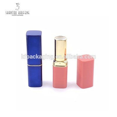 Luxury Blue Square custom lipstick tube packaging design