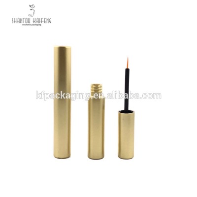 Wholesale Round Gold Eyeliner Tube Eyelash packaging Top Sale